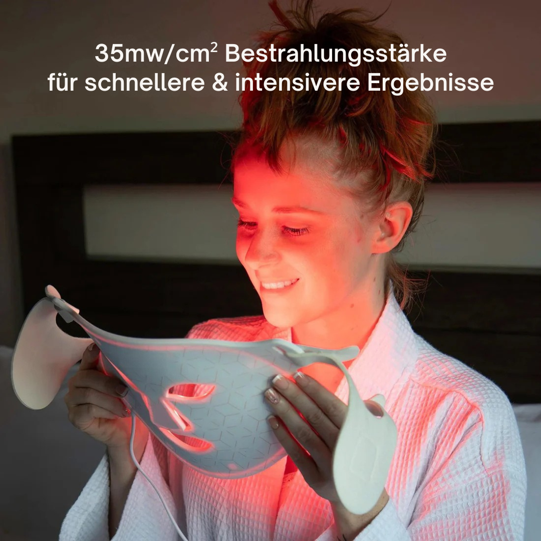 Masque LED visage HANNA PRO – Pour une peau plus lisse, plus ferme et visiblement plus fraîche