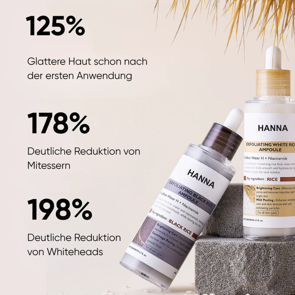 Hanna Reis Peel Shot Duo - Des pores plus fins & une peau plus lisse en seulement 3 minutes