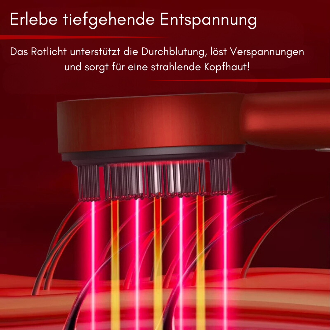 Hanna 3i1 Hovedbunds Massagebørste – for bedre hårvækst & en afslappet hovedbund