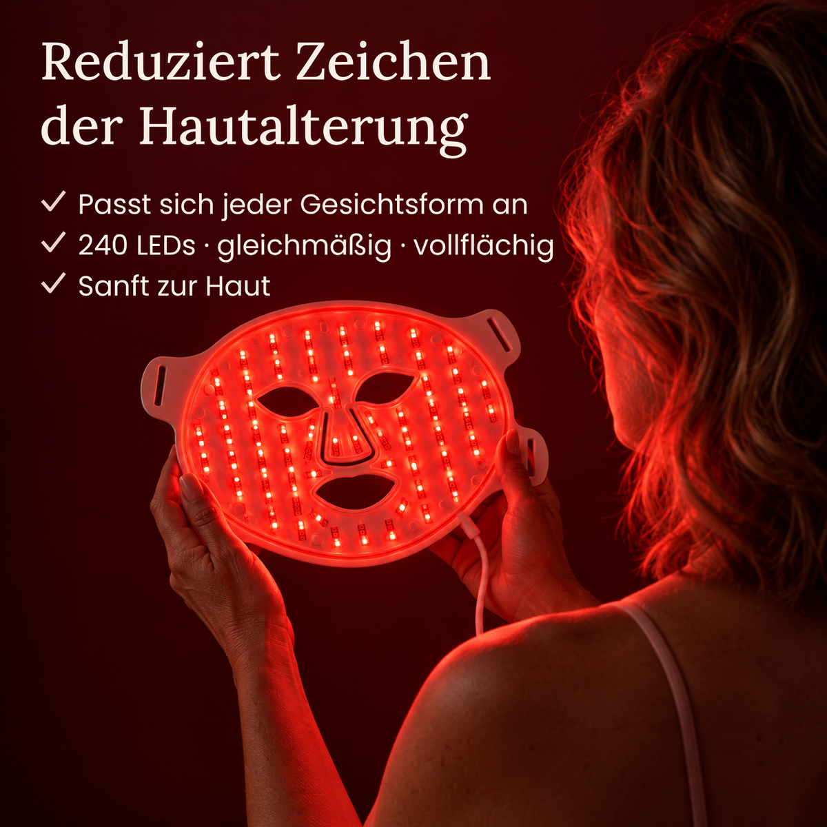 HANNA LED Face Mask PRO – Per una pelle più liscia, tonica e visibilmente più fresca