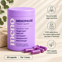 Integratore Menopausa e Perimenopausa – Capsule Vegane – Hanna MenoPause