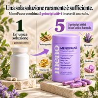 Integratore Menopausa e Perimenopausa – Capsule Vegane – Hanna MenoPause