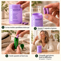 Integratore Menopausa e Perimenopausa – Capsule Vegane – Hanna MenoPause