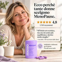 Integratore Menopausa e Perimenopausa – Capsule Vegane – Hanna MenoPause