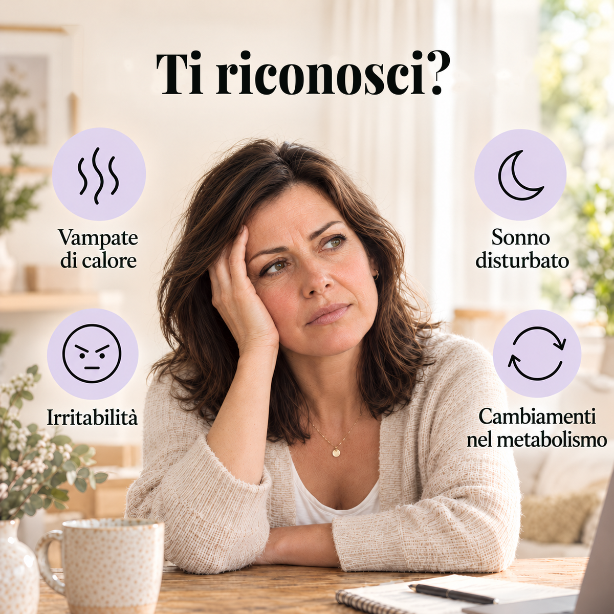 Integratore Menopausa e Perimenopausa – Capsule Vegane – Hanna MenoPause