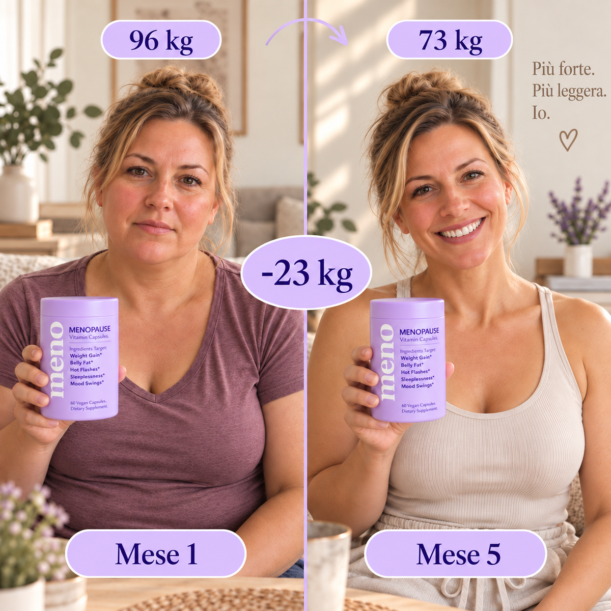 Integratore Menopausa e Perimenopausa – Capsule Vegane – Hanna MenoPause