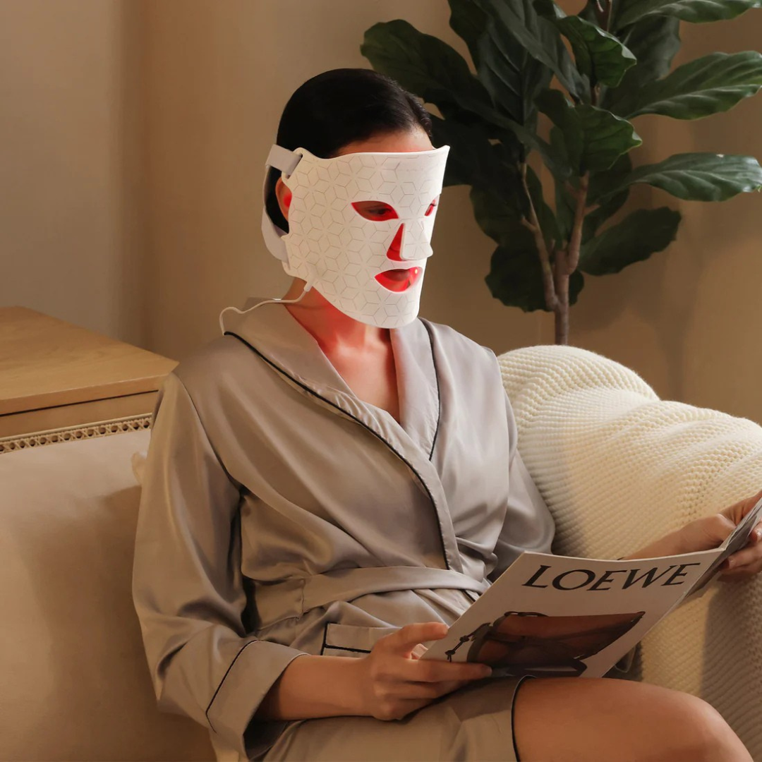 Masque LED visage HANNA PRO – Pour une peau plus lisse, plus ferme et visiblement plus fraîche