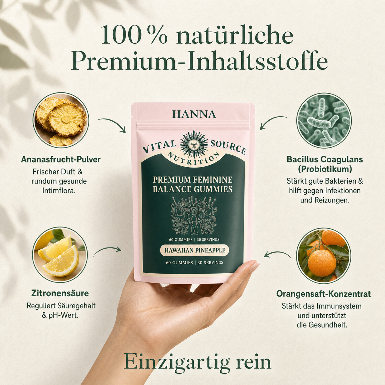 Kein Brennen. Kein komischer Geruch. Kein ständiges Grübeln ob untenrum alles okay ist.