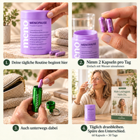 Hanna MenoPause – Vitamin-Kapseln für die Wechseljahre