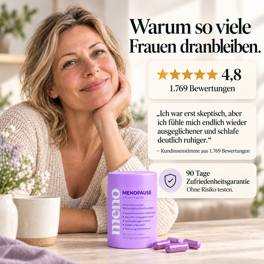 Hanna MenoPause – Vitamin-Kapseln für die Wechseljahre
