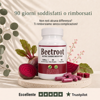 Integratore di Barbabietola Rossa – 1300 mg – Capsule Vegane – Hanna Beet Balance