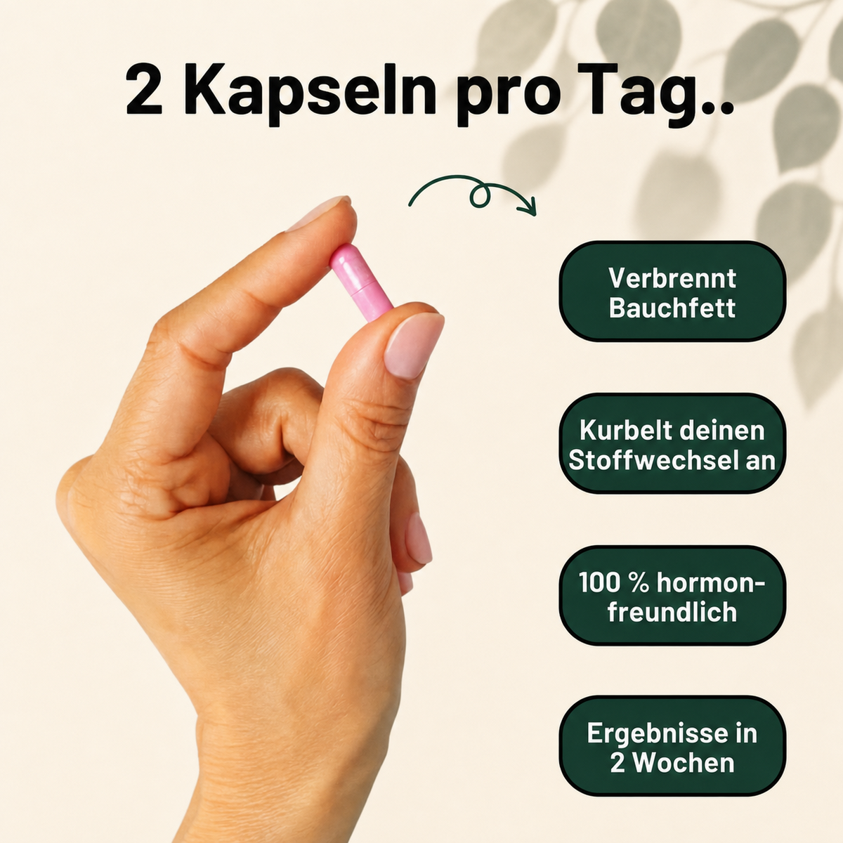 Hanna Stoffwechsel Kapseln für die Nacht ohne Koffein