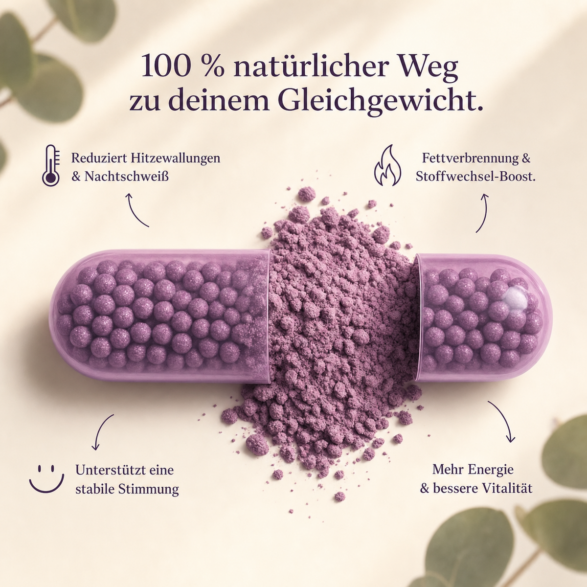 Hanna MenoPause – Vitamin-Kapseln für die Wechseljahre