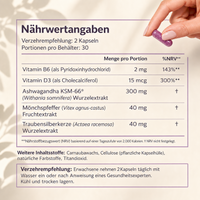 Hanna MenoPause – Vitamin-Kapseln für die Wechseljahre
