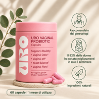 Fermenti Lattici Donna – 4 Ceppi di Lactobacillus – Capsule Vegane – Hanna V-Balance